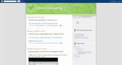 Desktop Screenshot of gpstricksandtips.blogspot.com