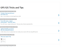 Tablet Screenshot of gpstricksandtips.blogspot.com