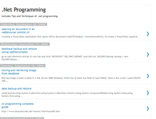 Tablet Screenshot of msdotnetprogramming.blogspot.com