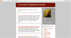 Desktop Screenshot of code-switching.blogspot.com