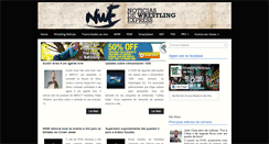 Desktop Screenshot of noticiasdewrestlingexpress.blogspot.com