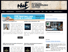 Tablet Screenshot of noticiasdewrestlingexpress.blogspot.com