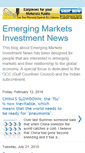Mobile Screenshot of emerging-markets-investment-news.blogspot.com