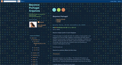 Desktop Screenshot of beyonceportugalarquivos.blogspot.com