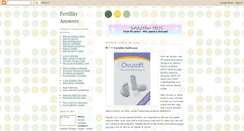 Desktop Screenshot of fertility-answers.blogspot.com