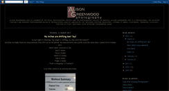 Desktop Screenshot of alisongreenwoodphotography.blogspot.com