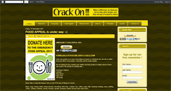 Desktop Screenshot of crack-on-now.blogspot.com