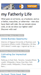 Mobile Screenshot of myfatherlylife.blogspot.com