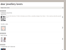 Tablet Screenshot of dearjewellerylovers.blogspot.com