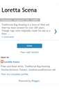 Mobile Screenshot of lorettascena.blogspot.com