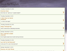 Tablet Screenshot of goodearenglish.blogspot.com