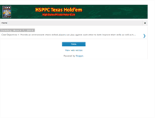 Tablet Screenshot of hsppc-texas-holdem.blogspot.com