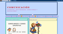 Desktop Screenshot of comunicacionintegralparainicial.blogspot.com