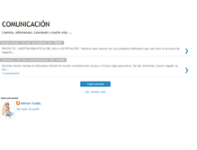 Tablet Screenshot of comunicacionintegralparainicial.blogspot.com