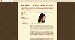 Desktop Screenshot of melayuaku.blogspot.com