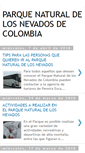 Mobile Screenshot of parquenaturaldelosnevados.blogspot.com