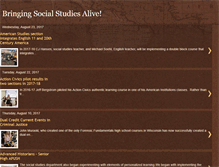 Tablet Screenshot of bringsocialstudiesalive.blogspot.com