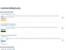 Tablet Screenshot of comments-astuce.blogspot.com
