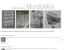 Tablet Screenshot of mundominitutoriales.blogspot.com