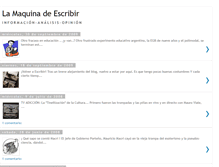 Tablet Screenshot of lamaquinadeescribir-info.blogspot.com