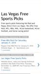 Mobile Screenshot of lasvegasfreesportspicks.blogspot.com