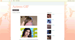 Desktop Screenshot of actressgif.blogspot.com