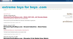 Desktop Screenshot of extremetoysforboys.blogspot.com