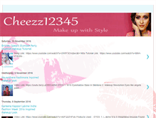 Tablet Screenshot of cheezzmakeup.blogspot.com