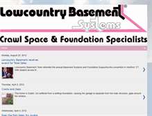 Tablet Screenshot of lowcountrybasement.blogspot.com