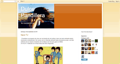 Desktop Screenshot of dulcepandillera.blogspot.com