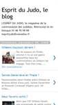 Mobile Screenshot of espritjudo.blogspot.com