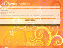 Tablet Screenshot of givemeahome.blogspot.com