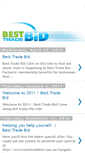 Mobile Screenshot of besttradebid.blogspot.com