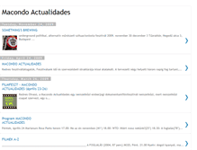 Tablet Screenshot of macondoactualidades.blogspot.com