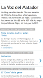 Mobile Screenshot of lavozdelmatador.blogspot.com