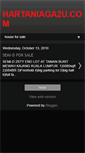 Mobile Screenshot of hartaniaga2u.blogspot.com