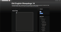 Desktop Screenshot of oldenglishsheepdogsinfos.blogspot.com
