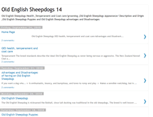 Tablet Screenshot of oldenglishsheepdogsinfos.blogspot.com