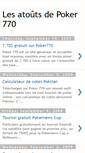 Mobile Screenshot of les-avantages-poker770.blogspot.com