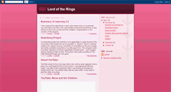 Desktop Screenshot of lordoftherings-carolyn.blogspot.com