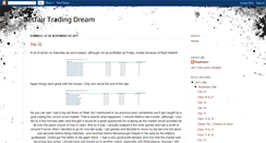 Desktop Screenshot of bftradingdream.blogspot.com