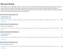 Tablet Screenshot of porvarivihrea.blogspot.com