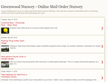 Tablet Screenshot of greenwoodnursery.blogspot.com