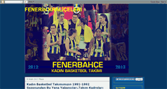 Desktop Screenshot of fenerinkraliceleri.blogspot.com