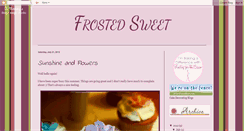 Desktop Screenshot of frostedsweet.blogspot.com