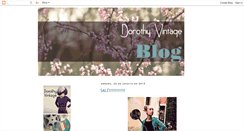 Desktop Screenshot of dorothyvintage.blogspot.com