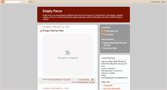 Desktop Screenshot of emptyforce.blogspot.com