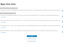 Tablet Screenshot of boys-first-time.blogspot.com