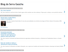 Tablet Screenshot of blogdaserragaucha.blogspot.com