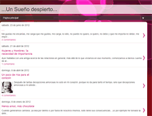 Tablet Screenshot of mujerpensando.blogspot.com